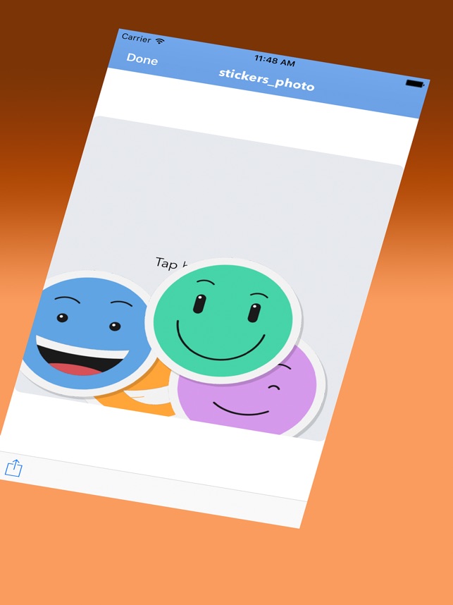Gullig Emoticons Sticker i App Store