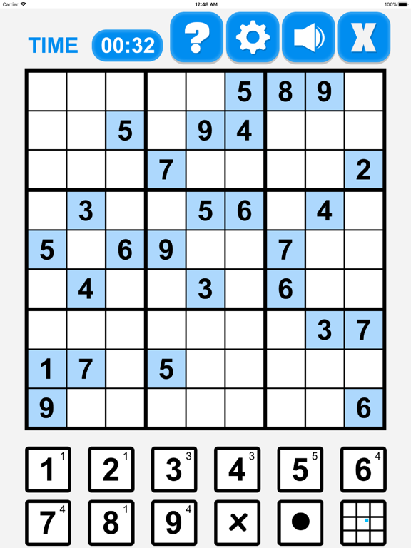 ONLINE SUDOKU - Play Online for Free!