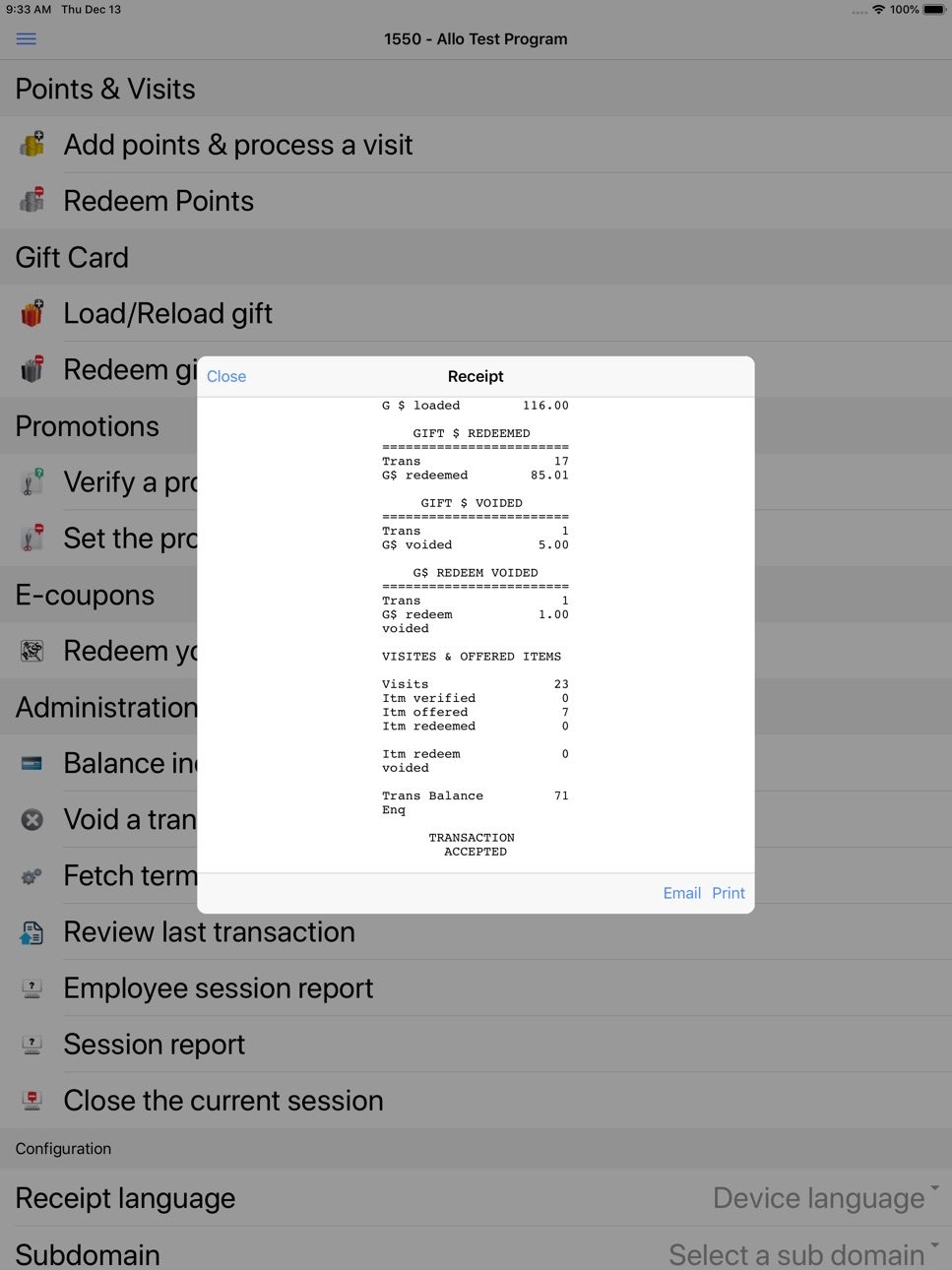 iPad screenshot