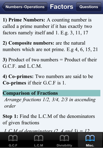 Numbers Operation for ACT ® screenshot 4