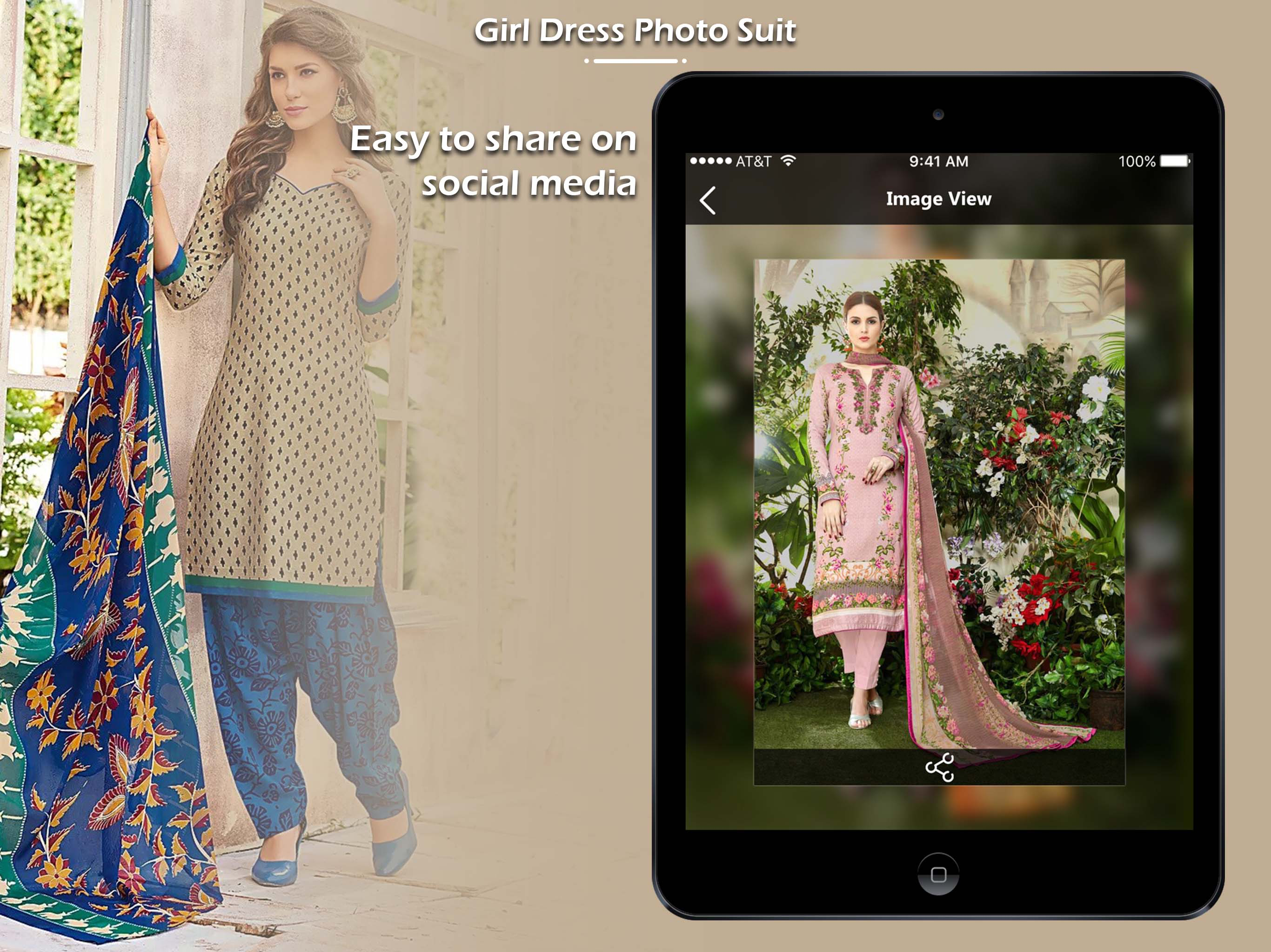 Girl Dress Photo Suit