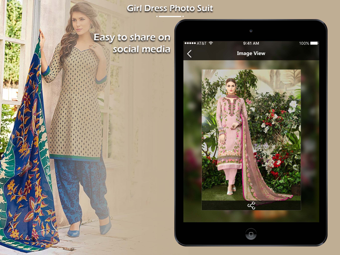 Girl Dress Photo Suit