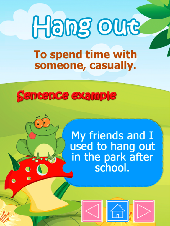 Screenshot #5 pour English Idioms Phrasal Verbs
