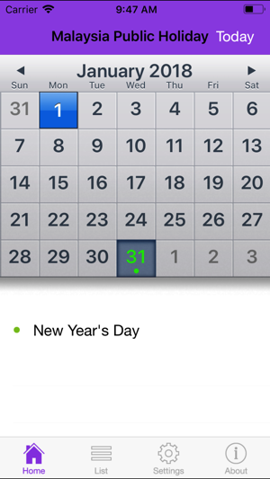 Malaysia Public Holidays