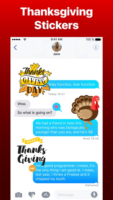 Happy Thanksgiving Turkey App screenshot 3