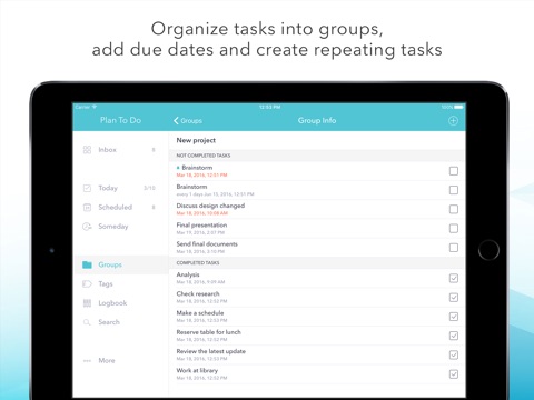 Plan To Do – tasks manager screenshot 3
