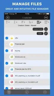 documents reader+files browser iphone screenshot 2