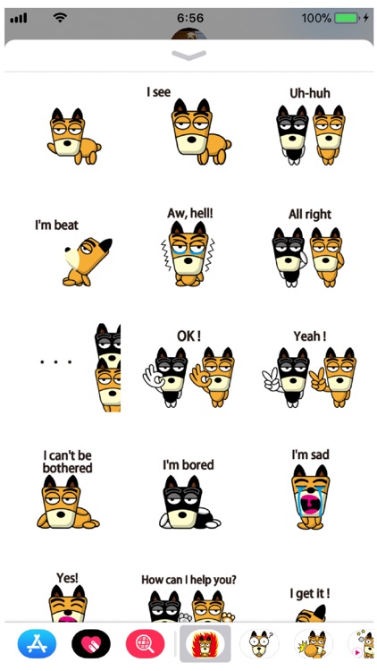 TF-Dog 3 Stickers screenshot-3