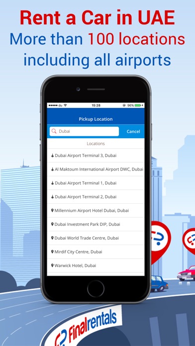 Finalrentals Car Rental App screenshot 2