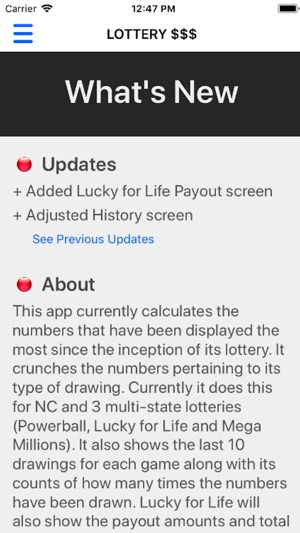 Lottery $$$