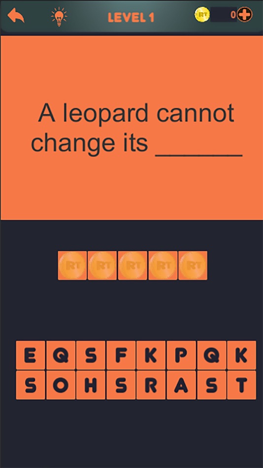 #4. Proverbs fun quiz (iOS) Podle: Raushan Duisenova