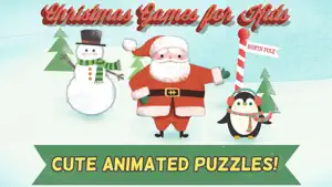 Christmas Games for Kids: Toddler Jigsaw Puzzles screenshot #1 for iPhone