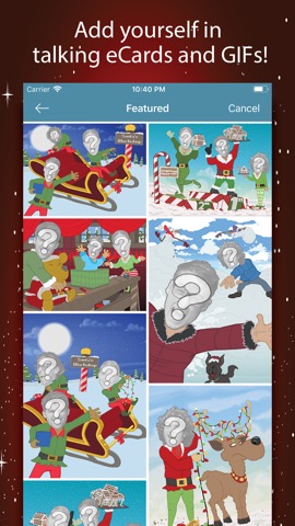 Christmas eCards Makerのおすすめ画像1