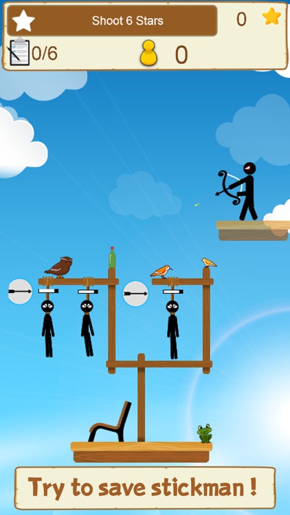 Save Stickman : Archery Master