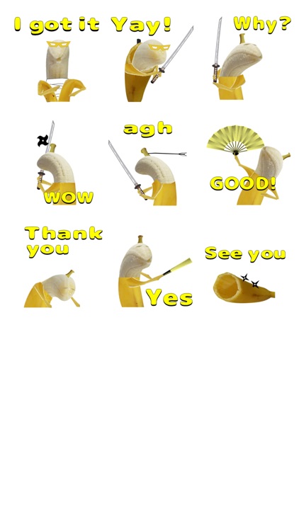 Banana Ninja & Banana Samurai