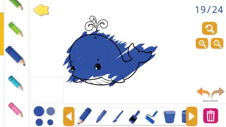儿童画画游戏: Kids Paint Coloring