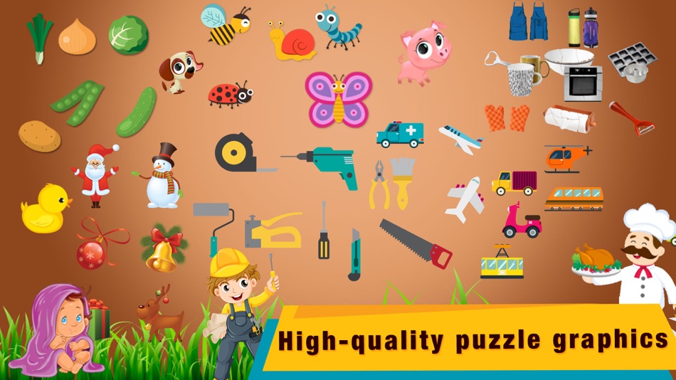 #2. Shapes and Jigsaw Puzzle (iOS) By: swapnil patel