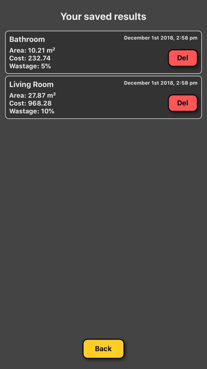 Carpet calculator / estimator screenshot-4
