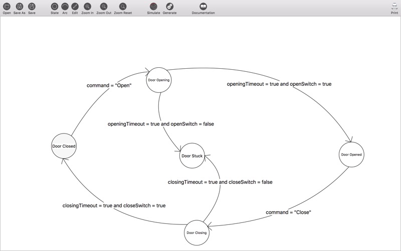 Screenshot #2 pour FSM Designer