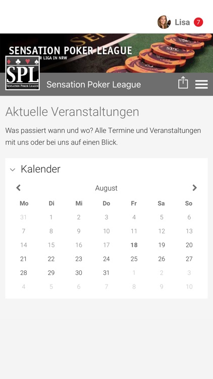 Sensation Poker League