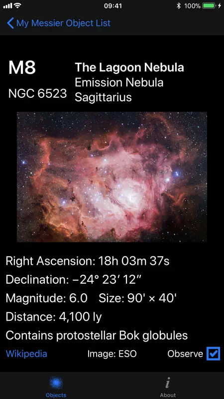 My Messier screenshot 2 of 4