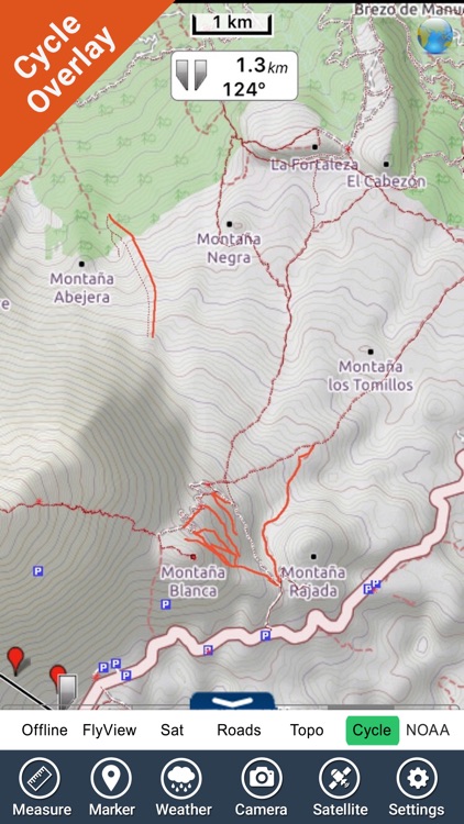 Parque Nacional del Teide - GPS Map Navigator