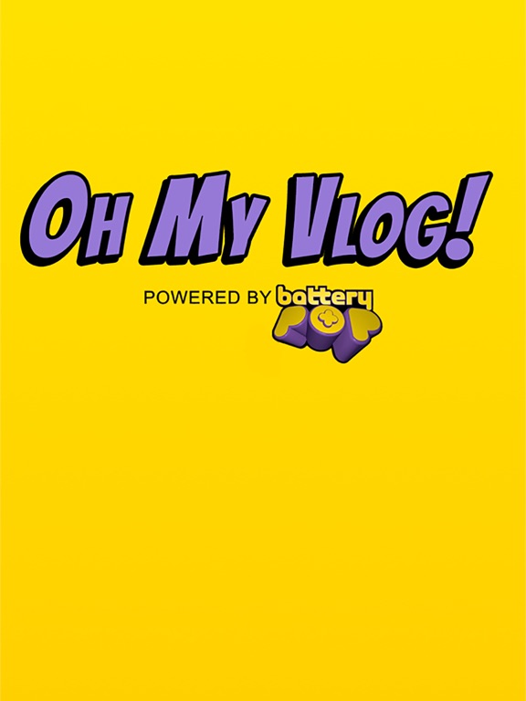 Oh My Vlog iPad screenshot 1 - Entertainment app