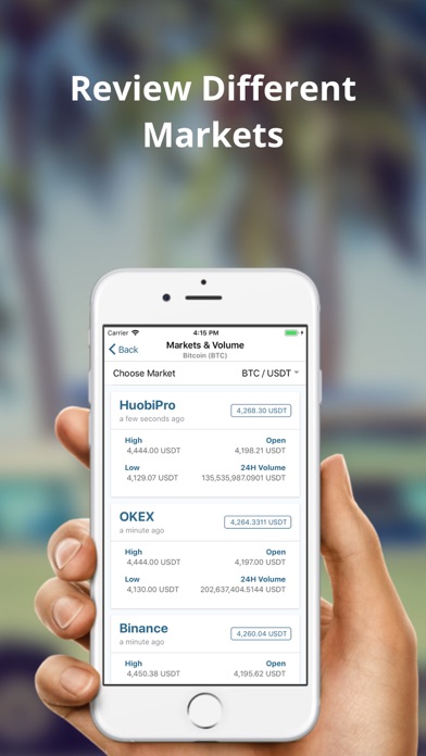 Coinz - Crypto Viewer iPhone screenshot 4 - Finance app
