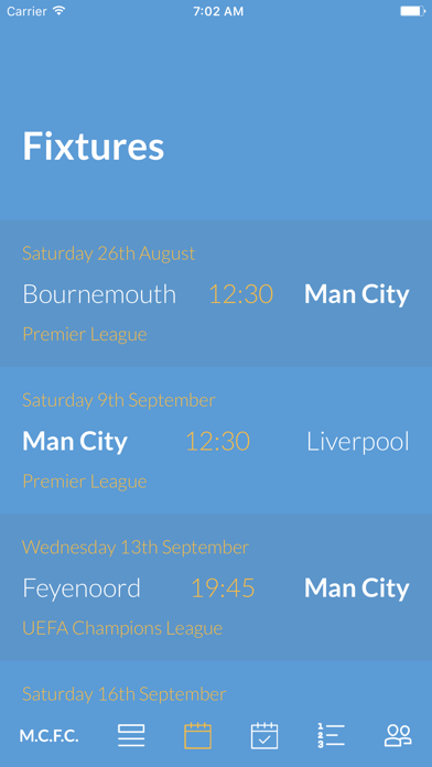 Team Manchester City Screenshot