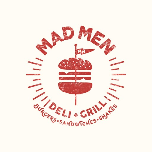 Mad Men Burger & Grill Icon