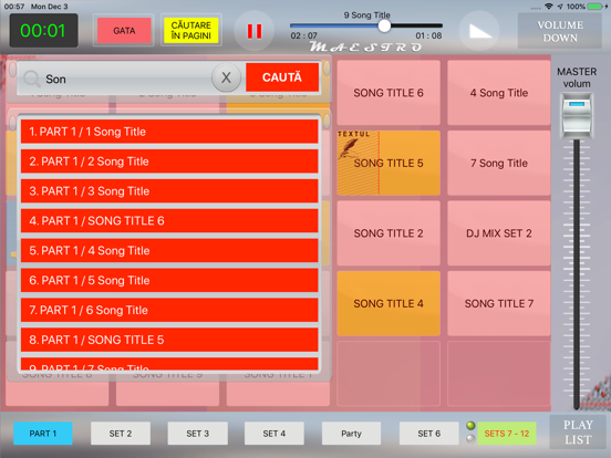 Maestro Lautar iPad screenshot 4 - Music app