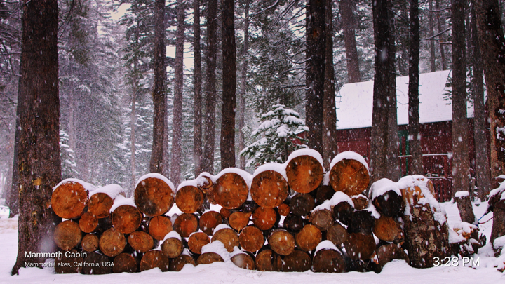 Screenshot #2 pour Winterscapes 4K - Magic Window