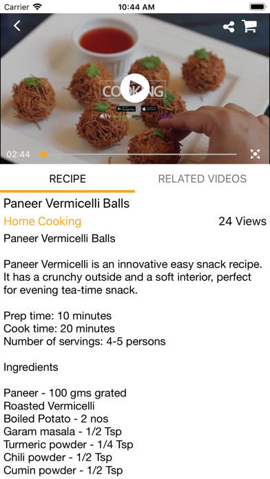 21Frames iPhone screenshot 5 - Shopping app