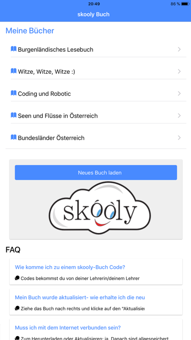 Screenshot #1 pour skooly Buch