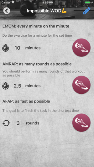 CrossfitMe - crossfit WOD(圖4)-速報App