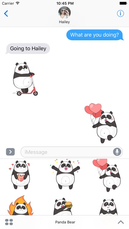 Panda Bear Stickers & Emoji
