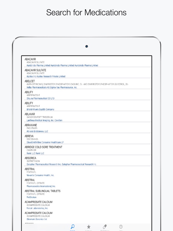 Screenshot #4 pour Drugs & Medications PRO