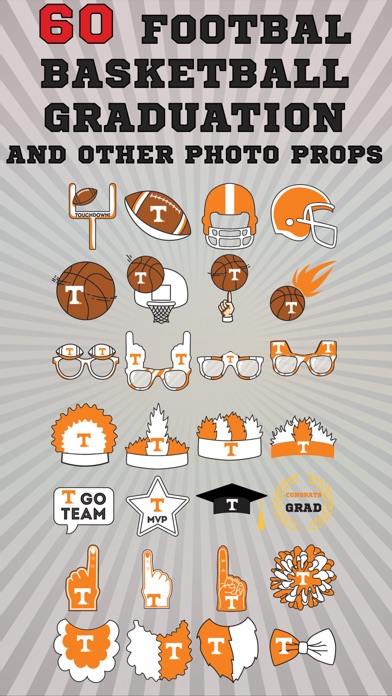 Tennessee Volunteers PLUS Selfie Stickers screenshot 3