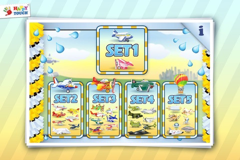 A Funny Planes Wash Game for Kids by HAPPYTOUCH® - náhled