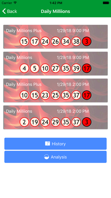 Irish National lotto checker screenshot 4