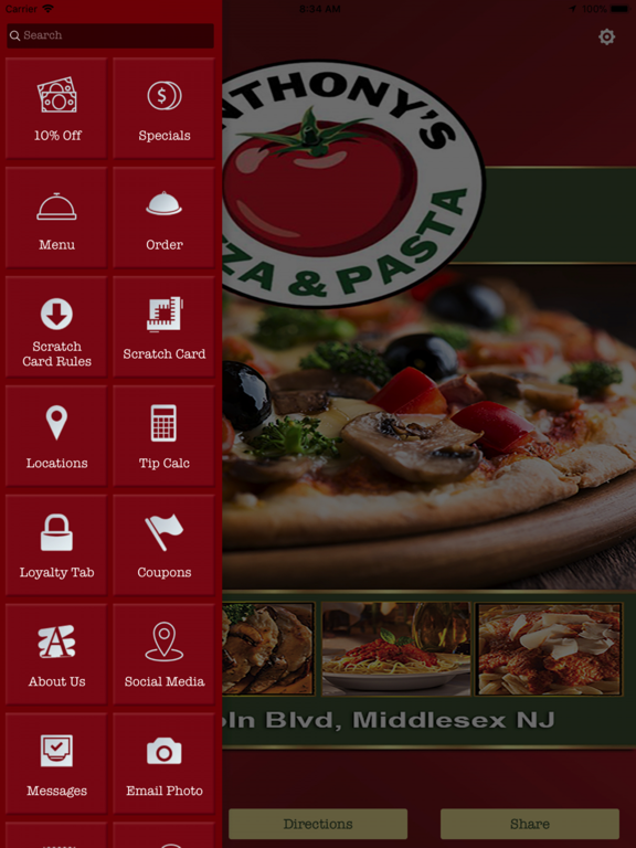 Screenshot #5 pour Anthony's Pizza & Pasta
