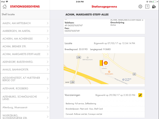 Shell Retail Site Manager iPad app afbeelding 3