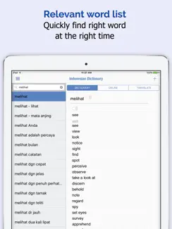Indonesian Dictionary + iPad image 2