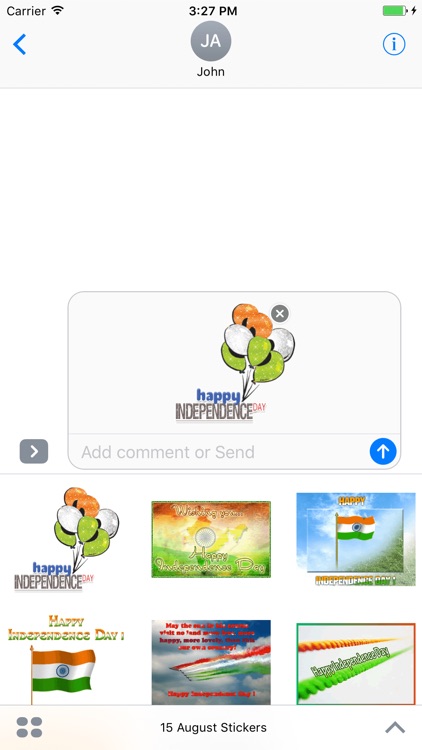 Animated 15 August Independence Day GIF Stickers