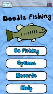 doodle fishing iphone screenshot 1