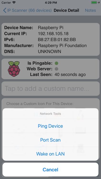 IP Network Scanner