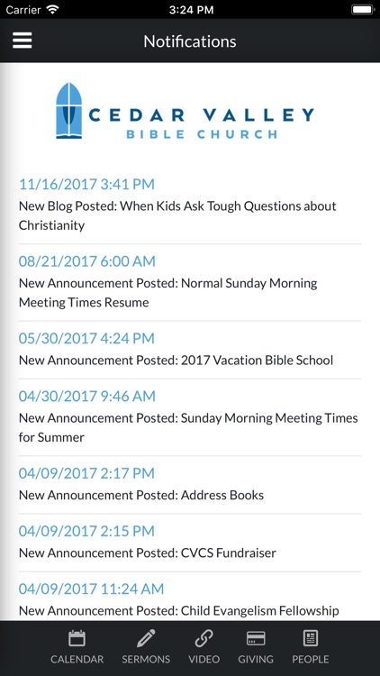 Cedar Valley Bible Church