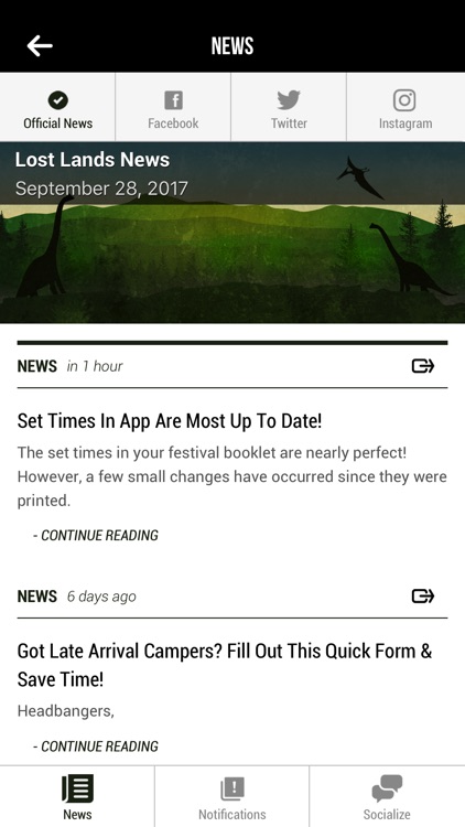 Lost Lands Festival App