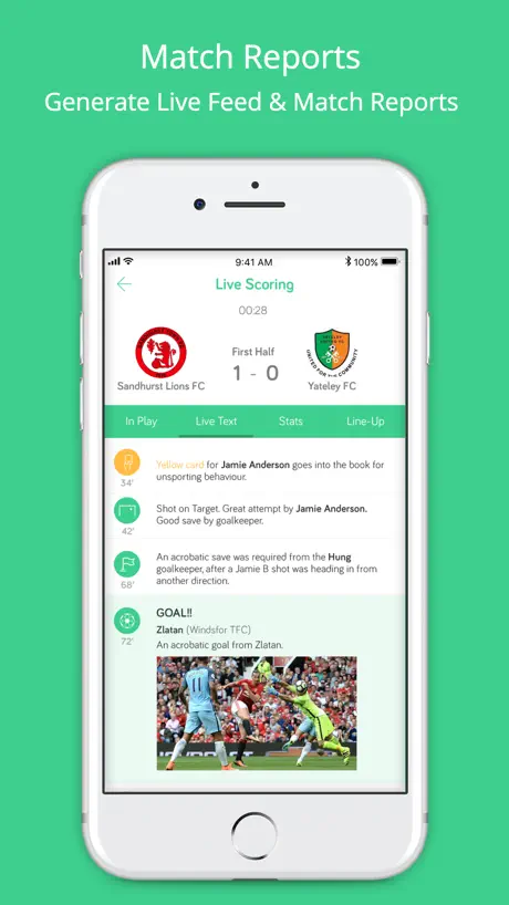 Match Report Pro - Club App