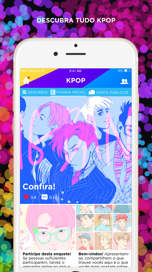 Kpop Amino em Português / iOS - AppAgg.